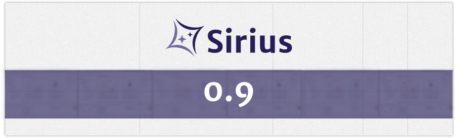 Sirius - Release 0.9